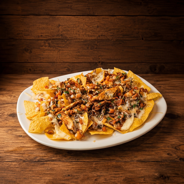 8. Nachos a la Mexicana.
