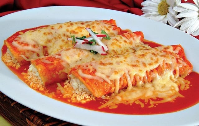 Enchiladas Rancheras.