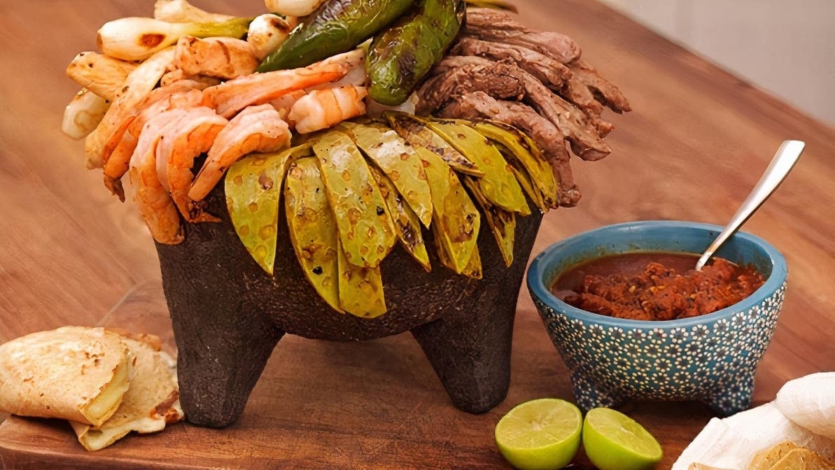 Molcajete Cielo, Tierra y Mar.