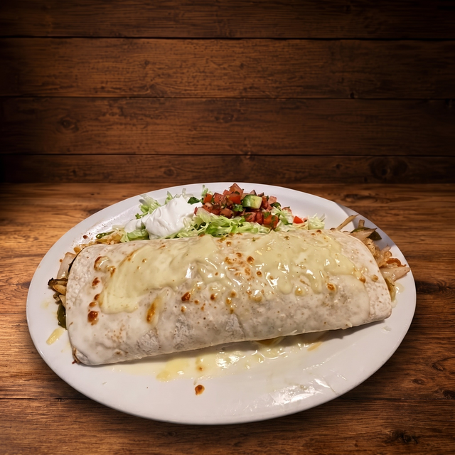89. Fajita Burrito.