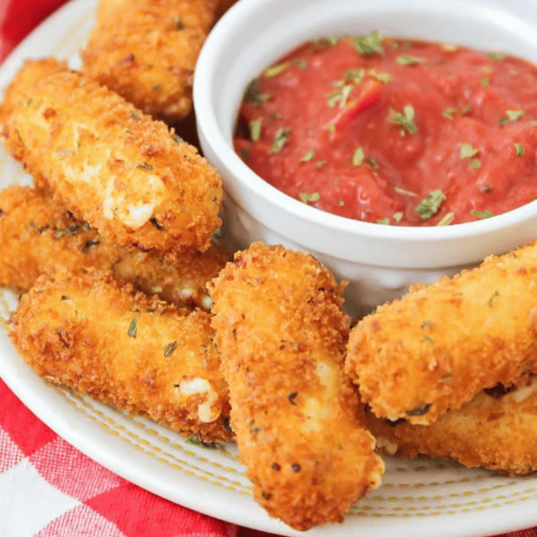 Delicious Mozzarella Sticks
