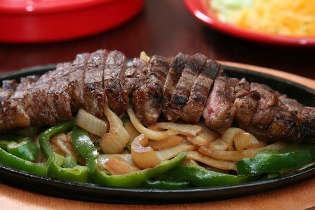 El Jalisco Fajitas Chunky Steak Grill.