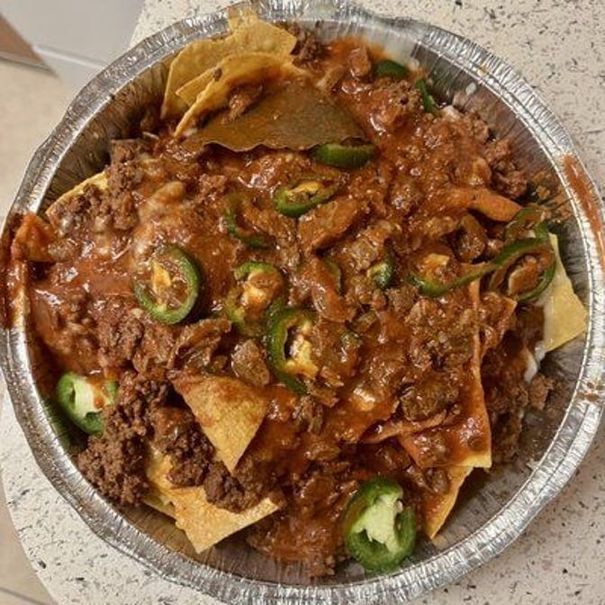 Fuego Nachos.