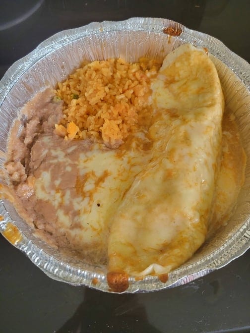 Enchilada Burrito.