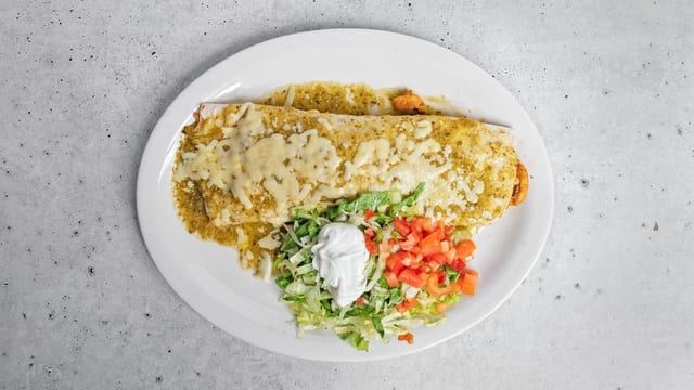 Burrito Verde.