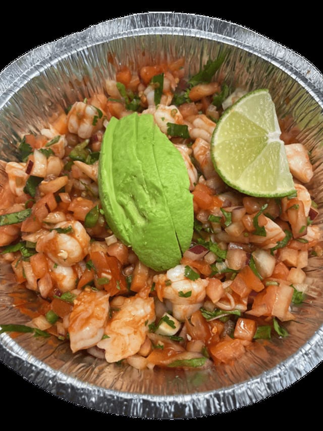 Ceviche with Mahi-Mahi.