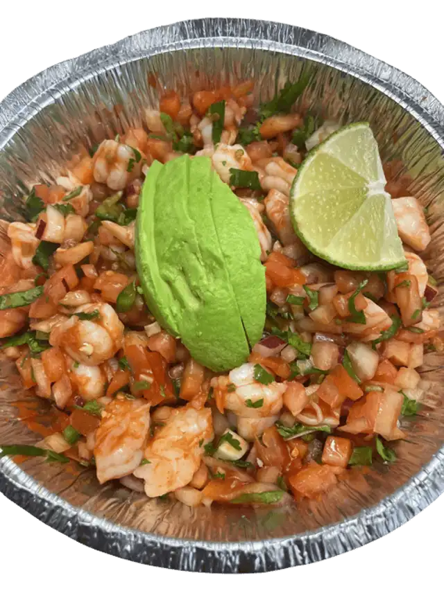 Ceviche with Mahi-Mahi.