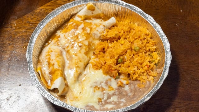 Enchilada Burrito.