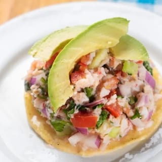 Tostada Ceviche