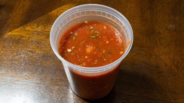 Salsa Verde or Roja.
