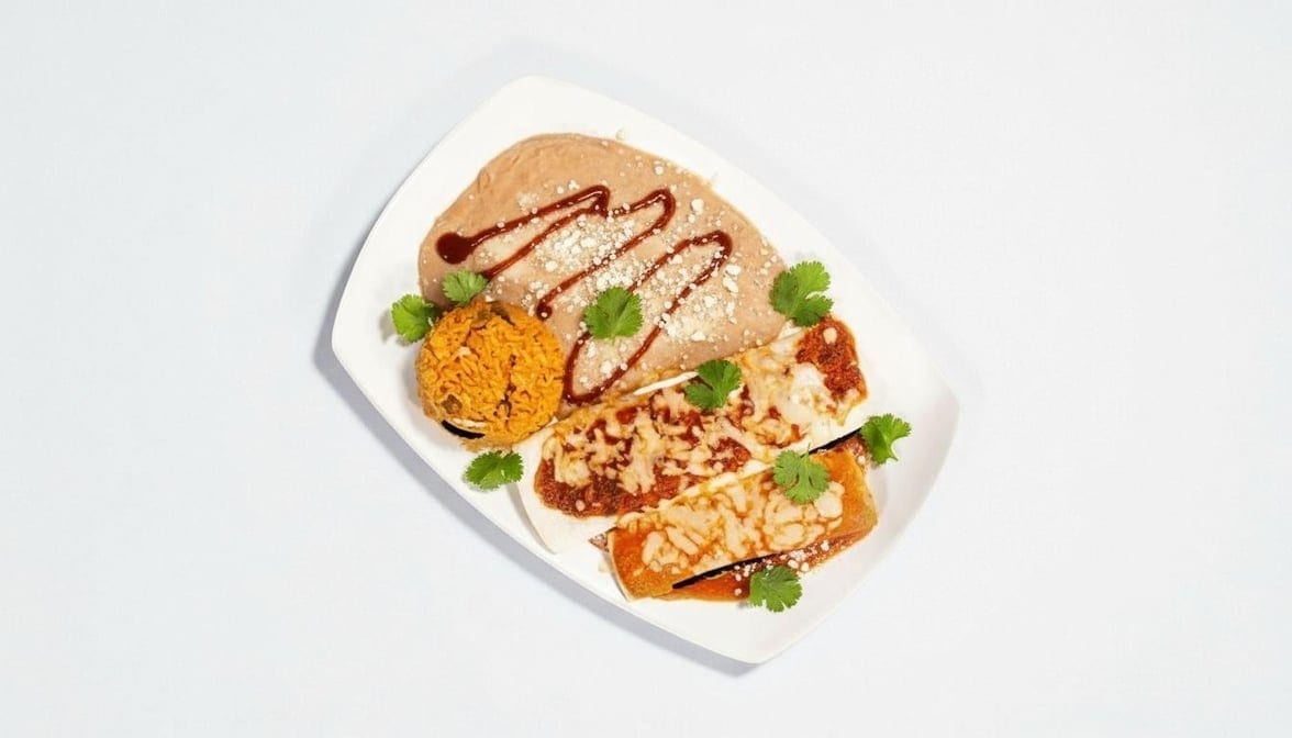 Dinner Enchiladas.