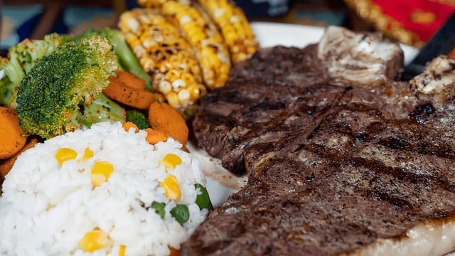 Steak Mexicana.