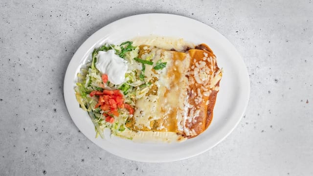 Enchiladas Trio.