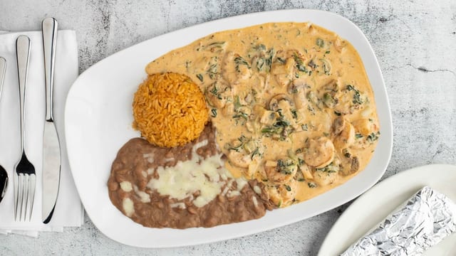 Shrimp a la Creme.