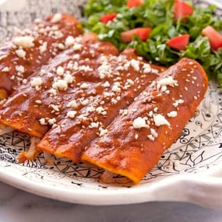 Mole Enchiladas