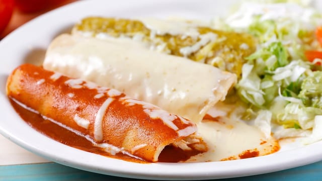 Enchiladas Trio.