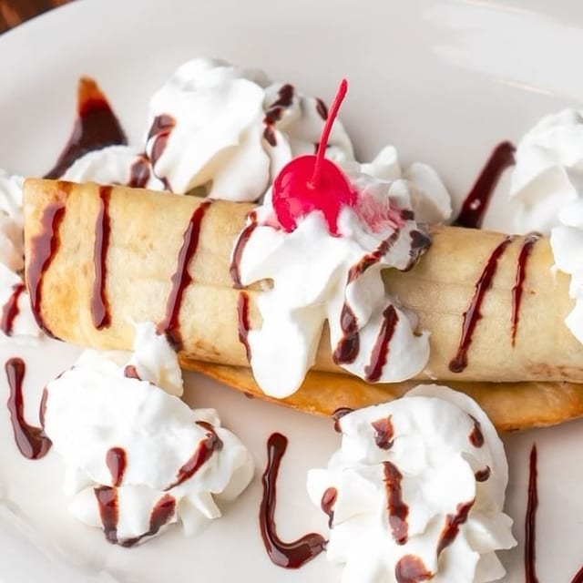 Banana Chimichanga.