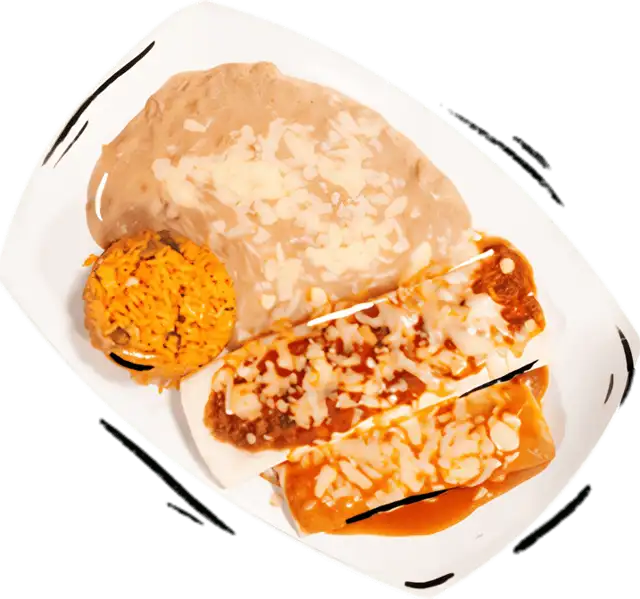 Dinner Enchiladas.