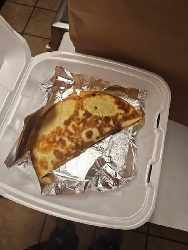 Chicken Quesadilla.