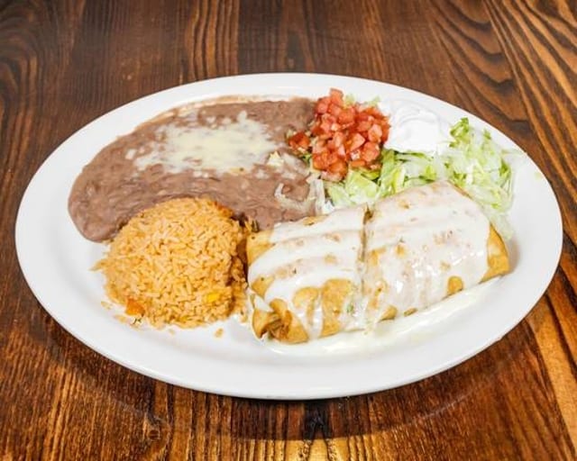 Chimichanga Platter.