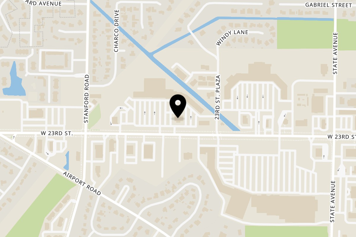 Map showing the location of El Jalisco Panama City on 766 W 23rd St in Panama City